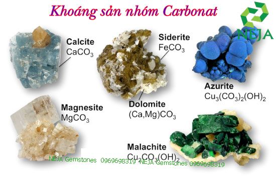 khoáng sản nhóm carbonat
