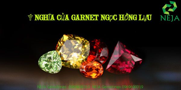 ý nghĩa đá garnet ngọc hồng lựu