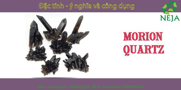 ý nghĩa đá thạch anh đen morion quartz