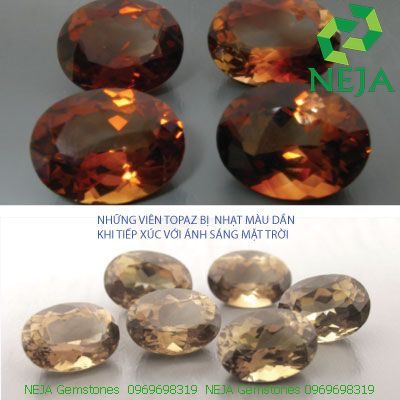 cách bảo quản và sử dụng đá topaz